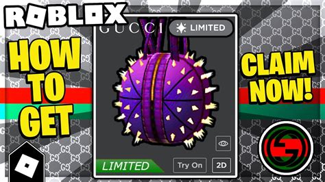 gucci spiked basketball bag roblox price|gucci roblox items.